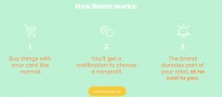 国外创投新闻 |「Beam Impact」完成1330万美元A轮融资,让用户一边购物一边做公益
